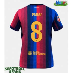 Barcelona Pedri Gonzalez #8 Hemmatröja 2026-27 Kortärmad